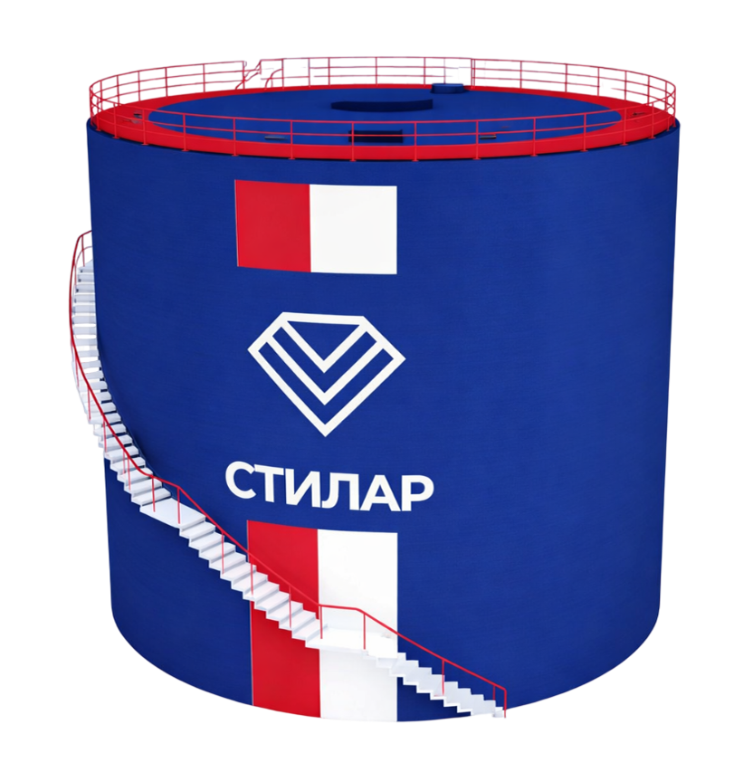 Цельносварной резервуар РВС для масла 125 м³ от завода-производителя